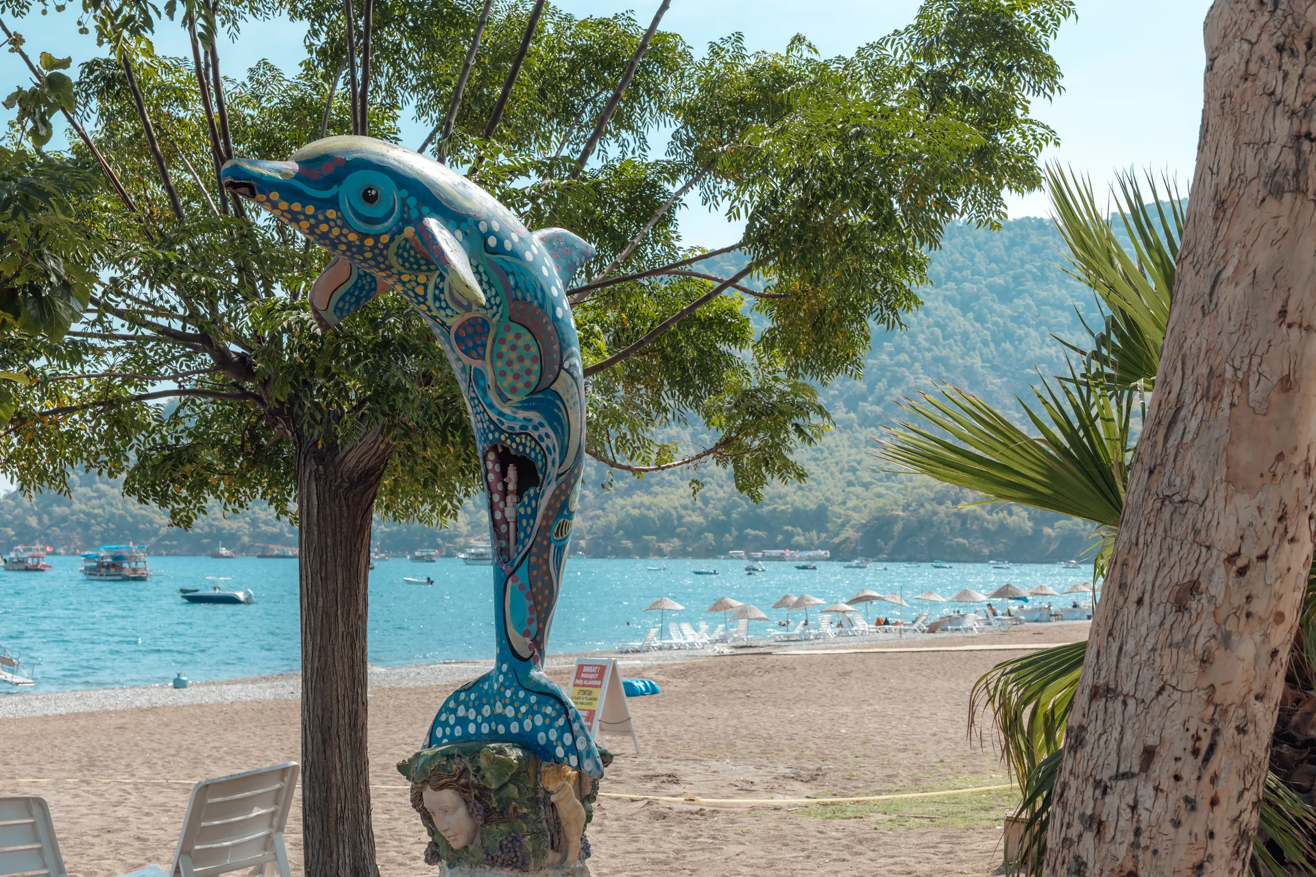 Adrasan koyları ve deniz manzarası