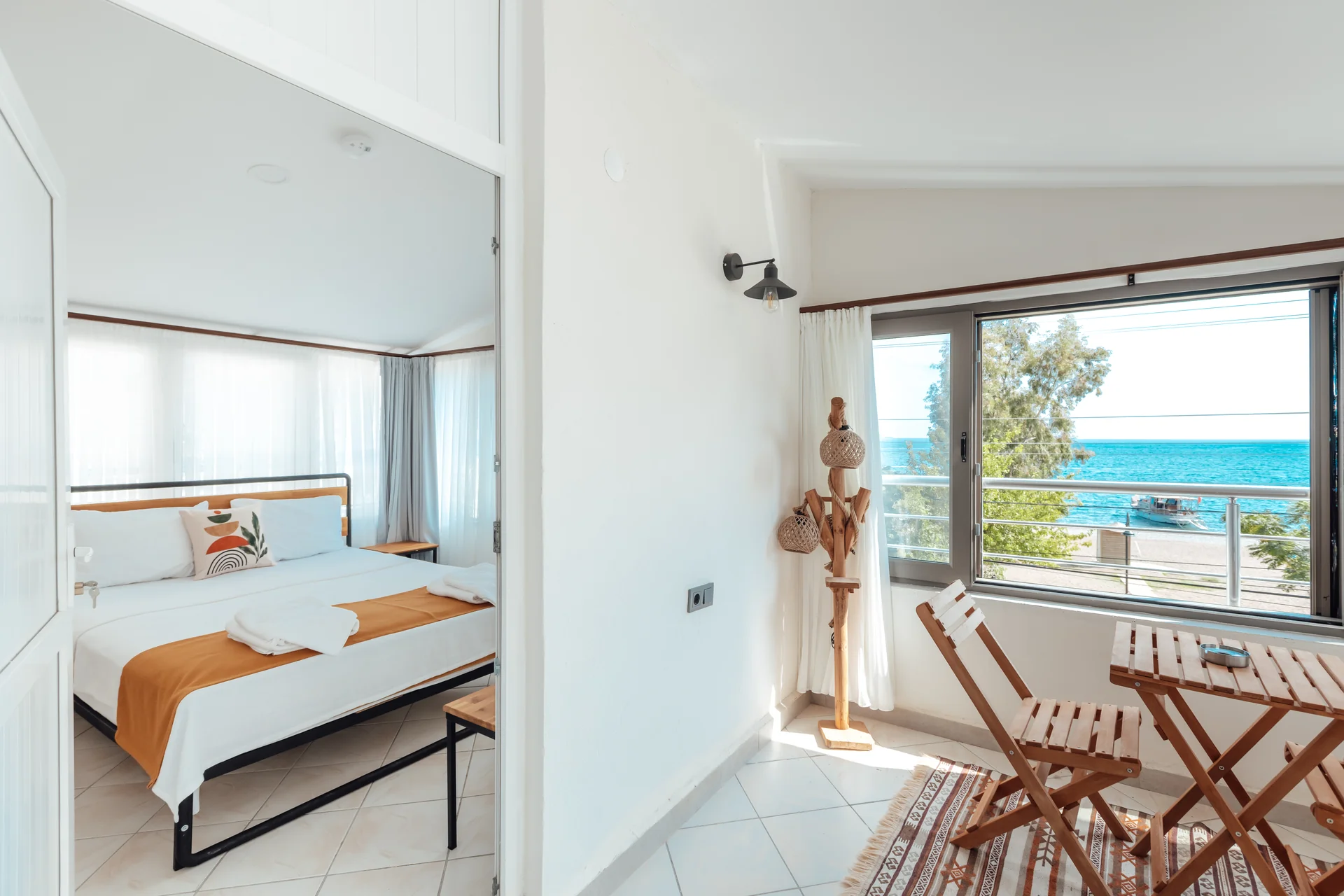 Doğa Adrasan Otel Deniz Manzaralı Oda oda detayı 4