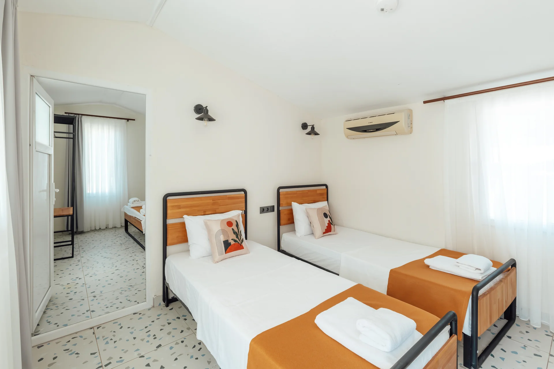 Doğa Adrasan Otel geniş aile konaklama odası