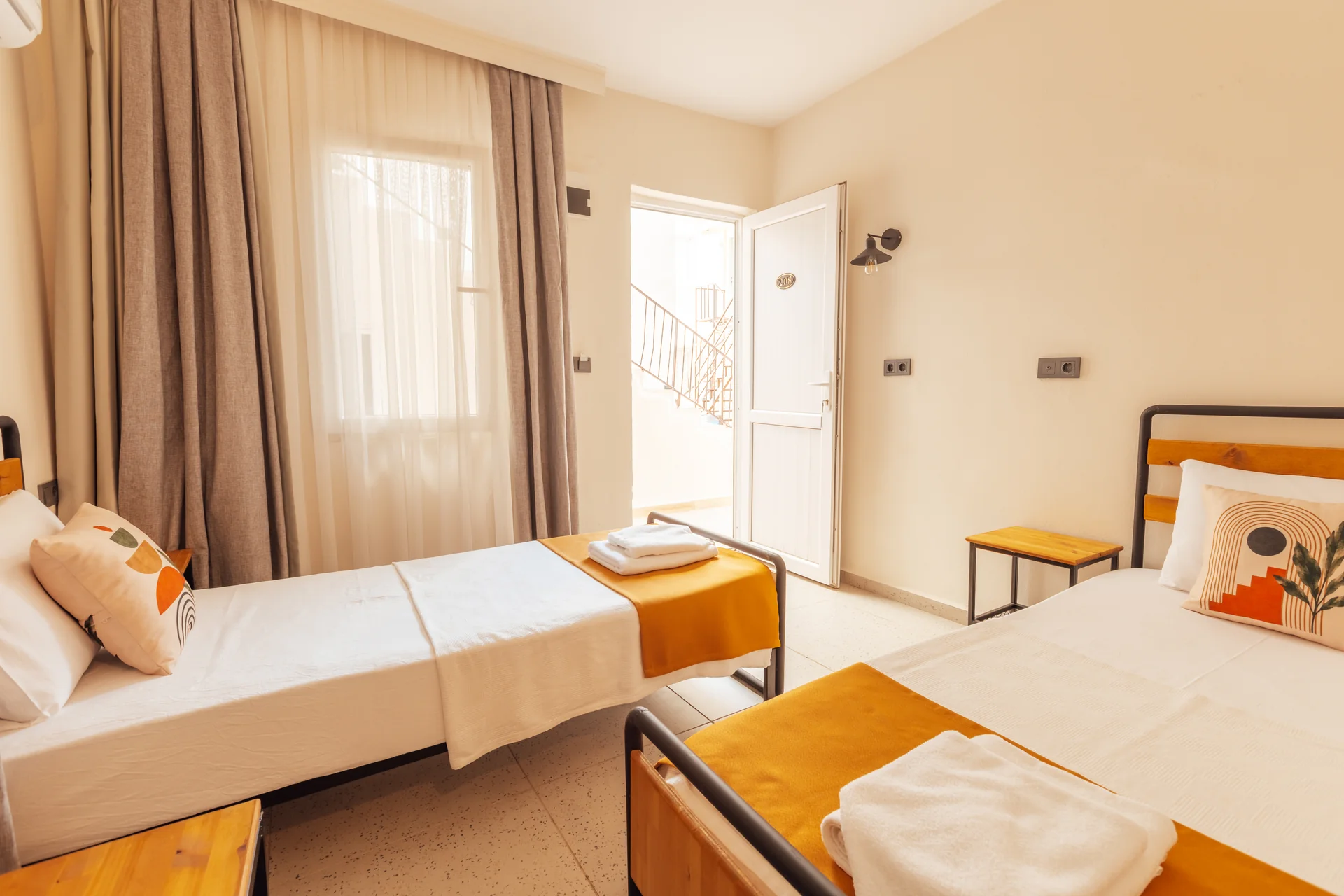 Doğa Adrasan Otel Aile Odası oda detayı 4